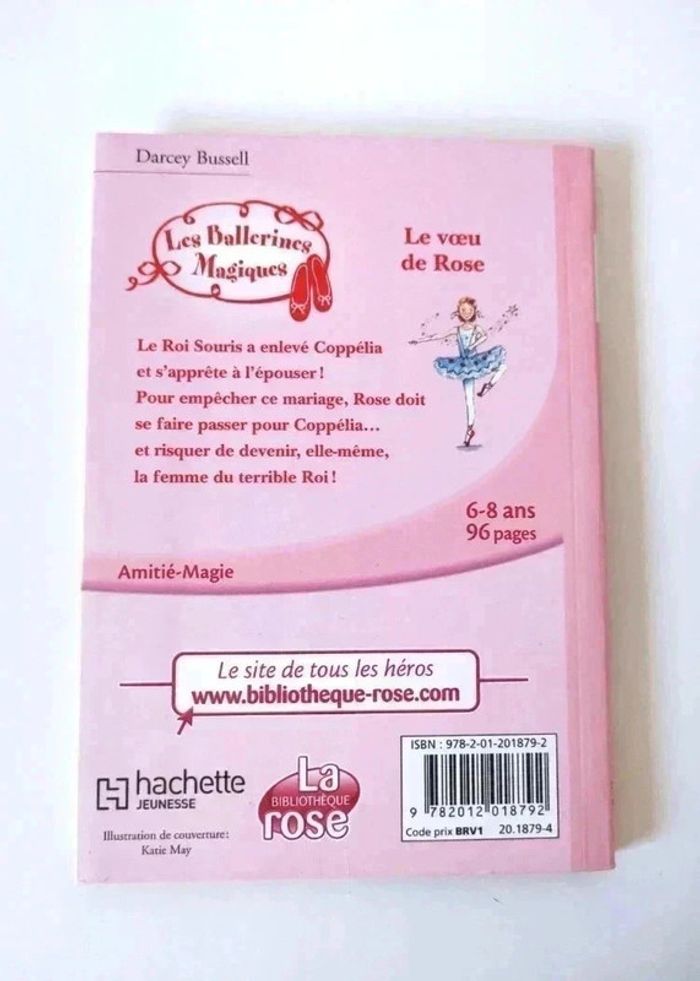 5 € Livre : Les Ballerines Magiques – Bibliothèque Rose - photo numéro 2