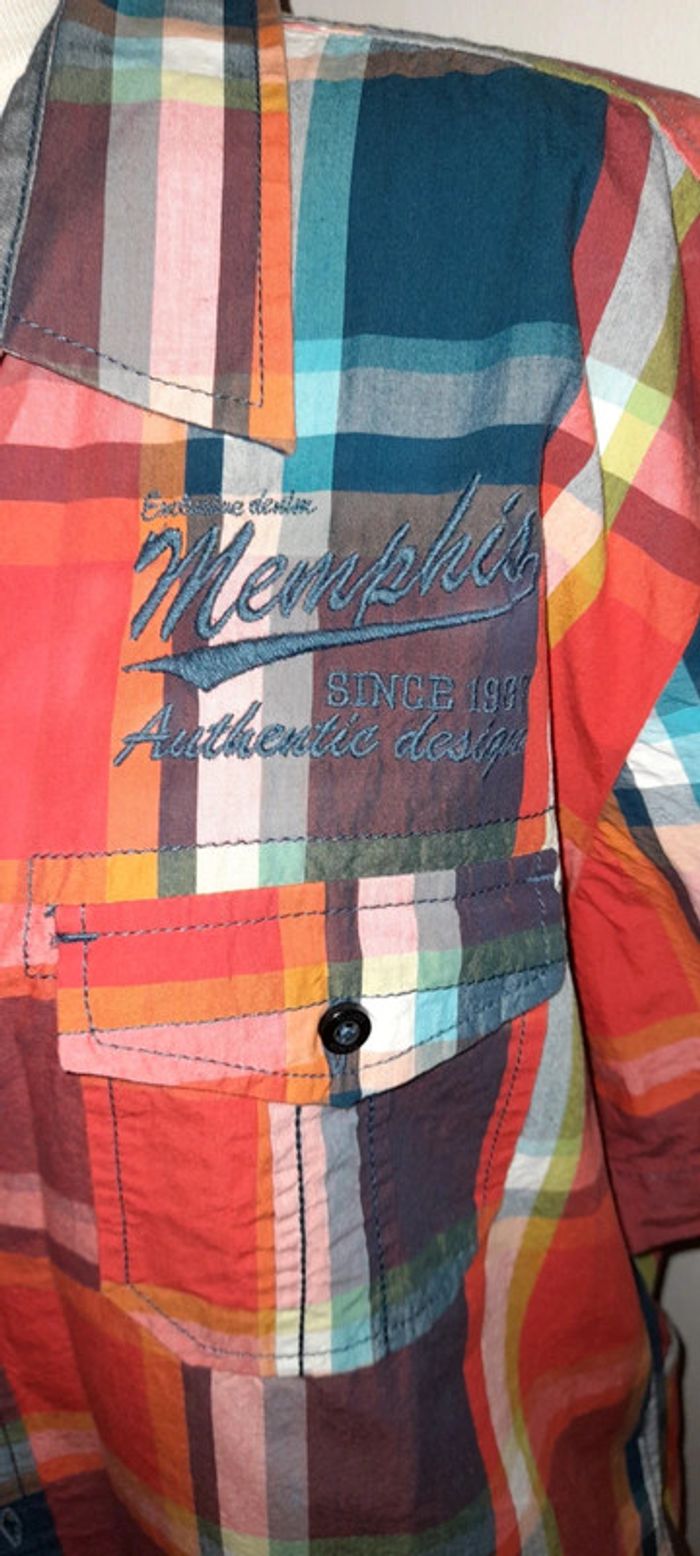 Chemise homme fitted manches courtes taille xl jules - photo numéro 2