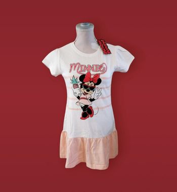 Robe Minnie taille 8 ans neuve