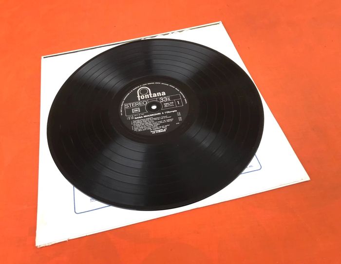 Vinyle 33 tours Nana Mouskouri   A l' Olympia Accompagnée par les Athéniens (1967) - photo numéro 5
