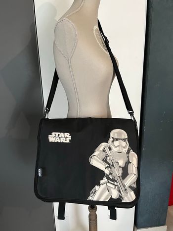 Sacoche / Sac / Cartable STAR WARS noir à bandoulière - NEUF