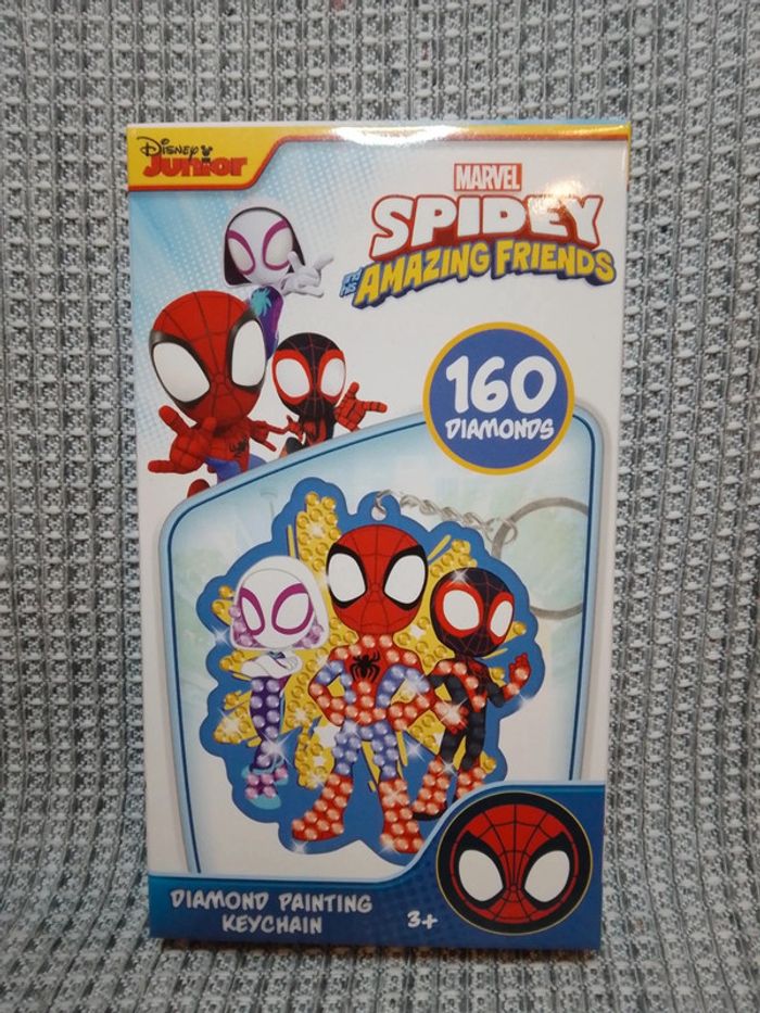 Porte-clé Diamond Painting Spidey/ Spider-Man Marvel