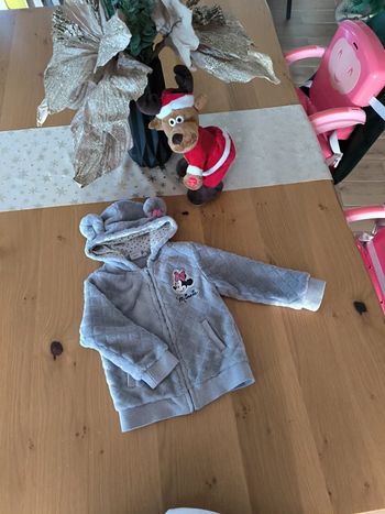 Veste zippée Minnie 3 ans