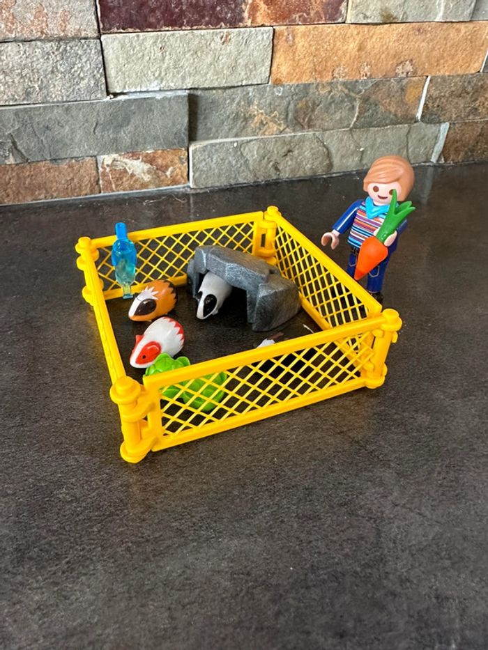 Playmobil  Enfant avec cochons d’Inde - photo numéro 2