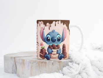 Mug stitch chocolat