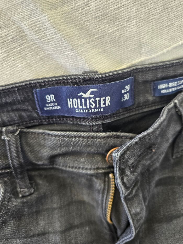 Pantalon troué noir Hollister - photo numéro 2