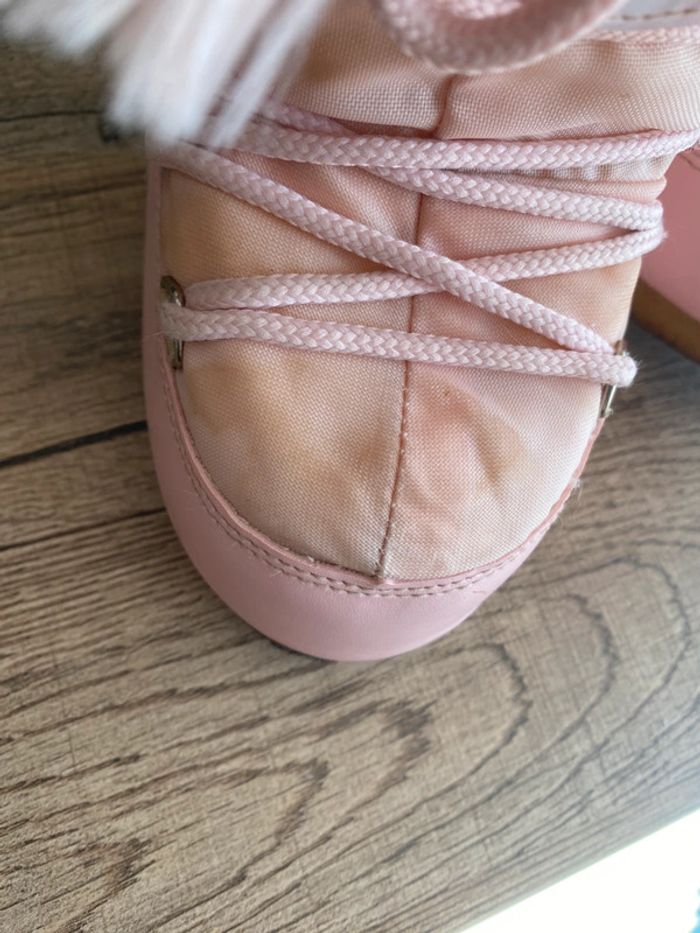 Moon Boot taille 23/26 enfant rose ski - photo numéro 2