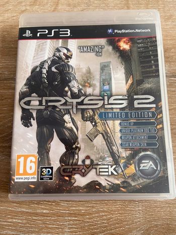 Crysis 2 limited edition ps3
