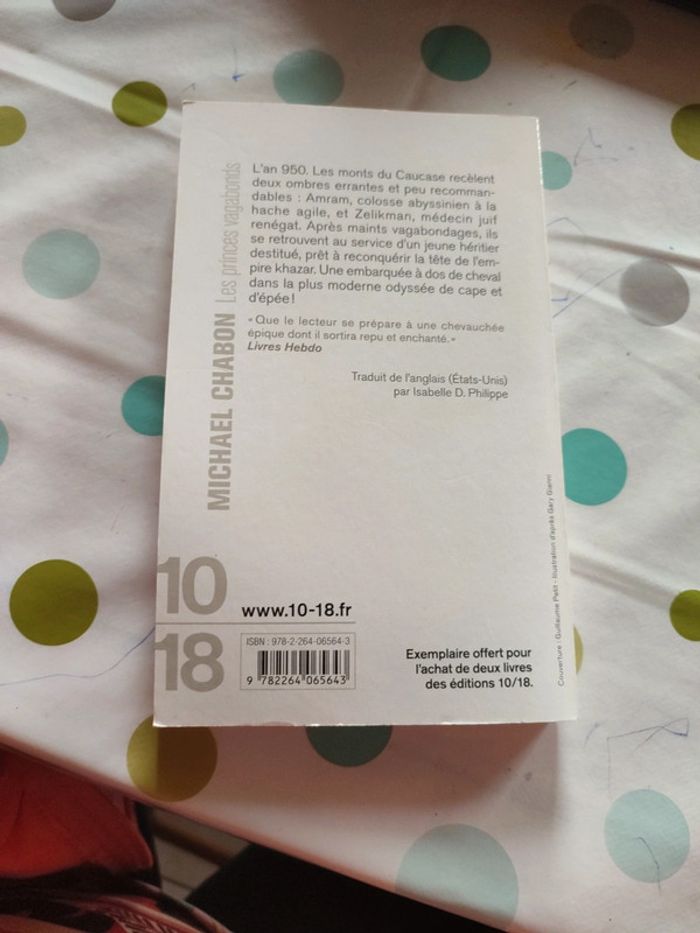 Les princes vagabonds de Michael chabon - photo numéro 3