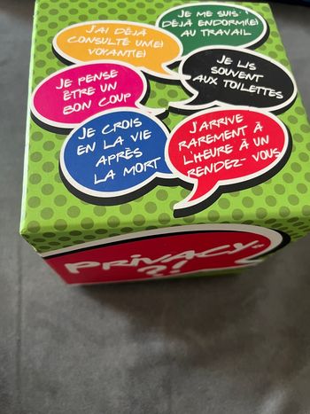Jeu privacy gigamic 