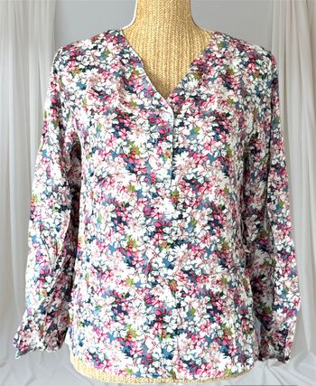 Blouse fleurie 40/L