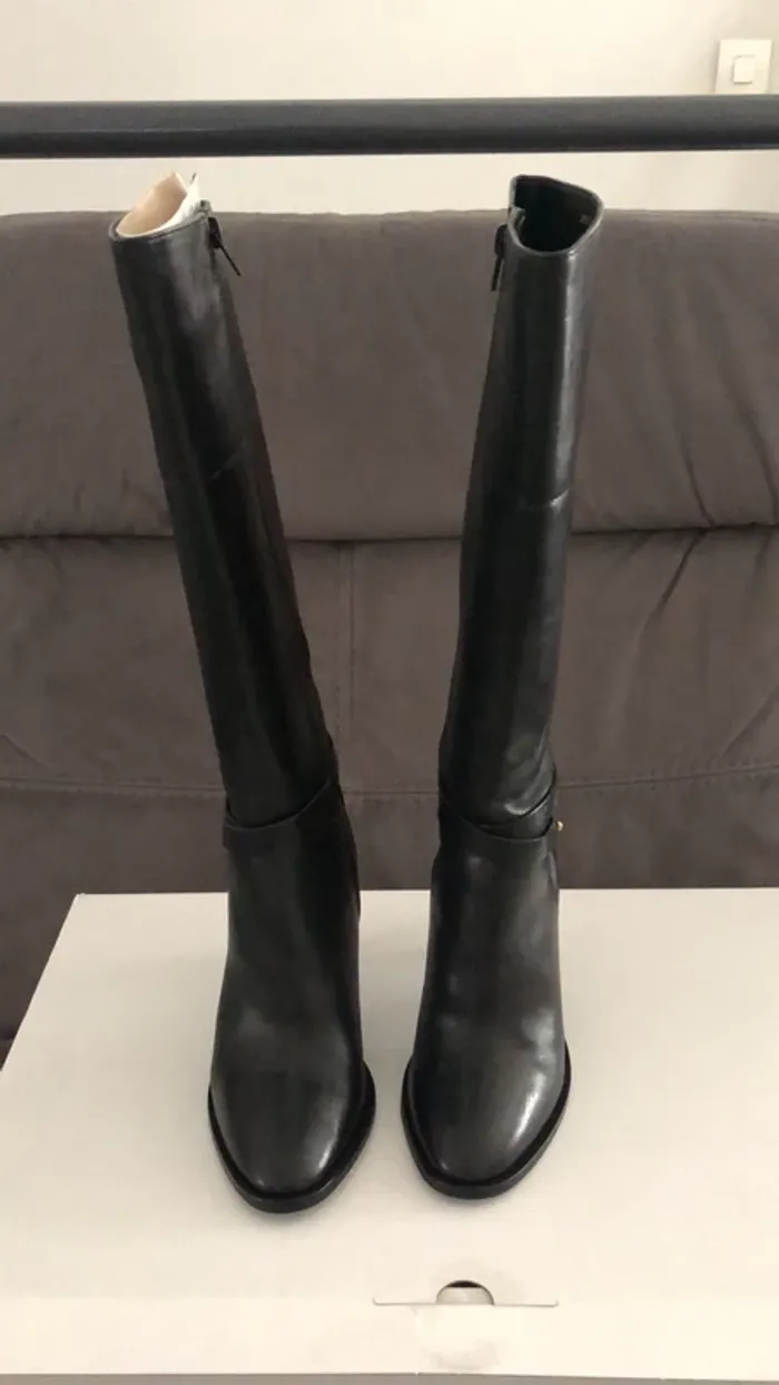 Bottes en cuir