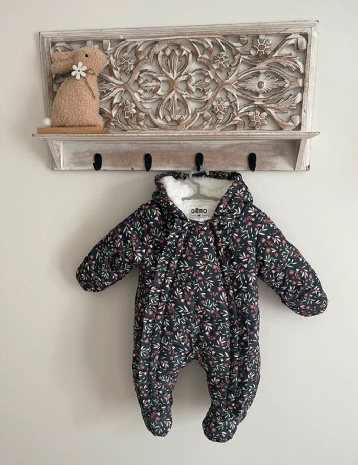 Combinaison pilote bébé fille 3 mois neuve!