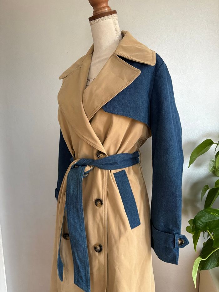 Trench bi colore - Zac&Zoé - Taille L - photo numéro 3