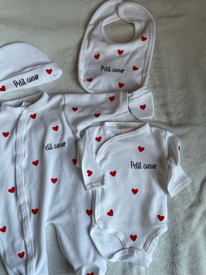Ensemble petit cœur - photo numéro 3