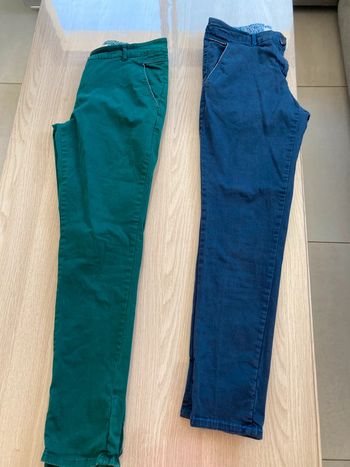 Lot de 2 pantalons 3/4 Grain de malice T.38