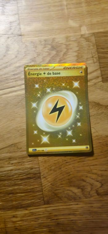 Carte Pokemon énergie électrique 257/198