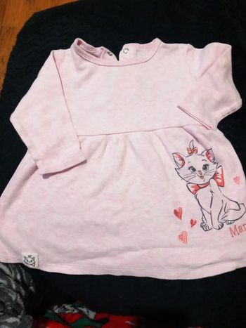 Robe tunique taille 80cm 9/12mois primark disney marie les aristochats