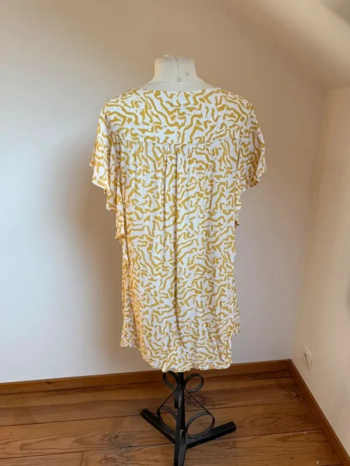 Belle Blouse Tunique fluide ou robe courte printemps été Riu 🌸 42 - photo numéro 7