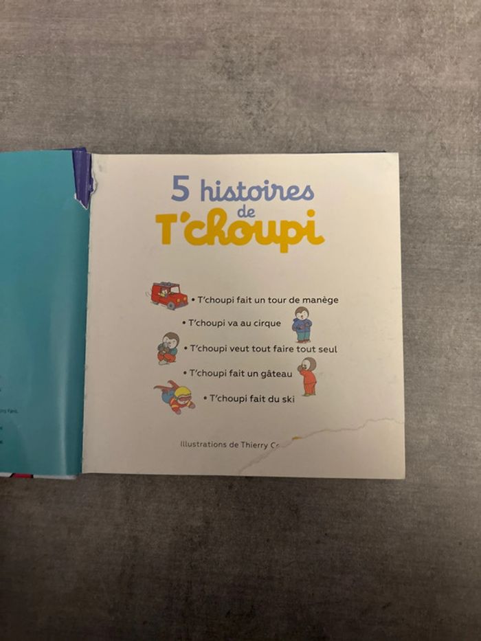 Livre les cinq histoires de T’choupi - photo numéro 3