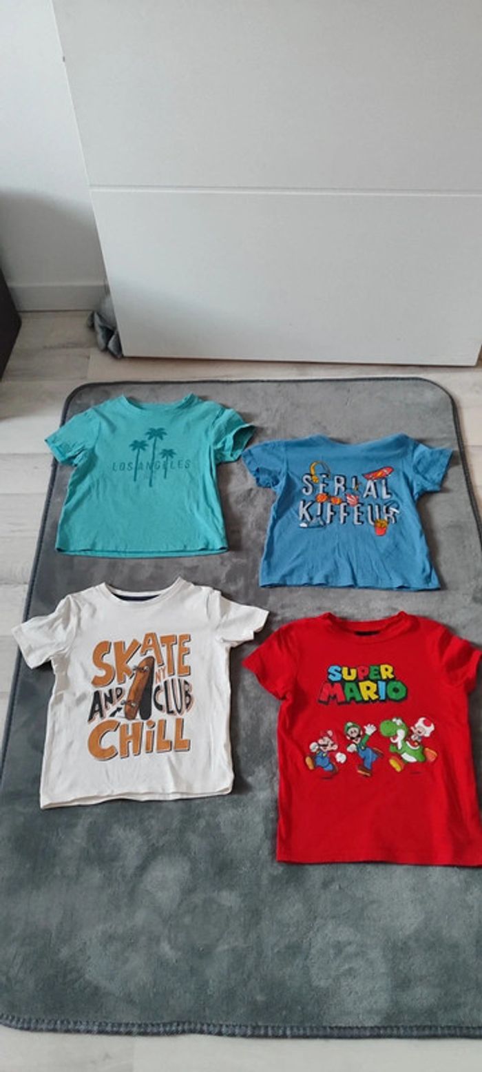 Tee-shirt garçon 5 ans lot - photo numéro 2