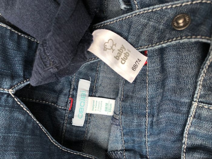 Lot robe Obaibi et collants C&A 6 mois - photo numéro 3