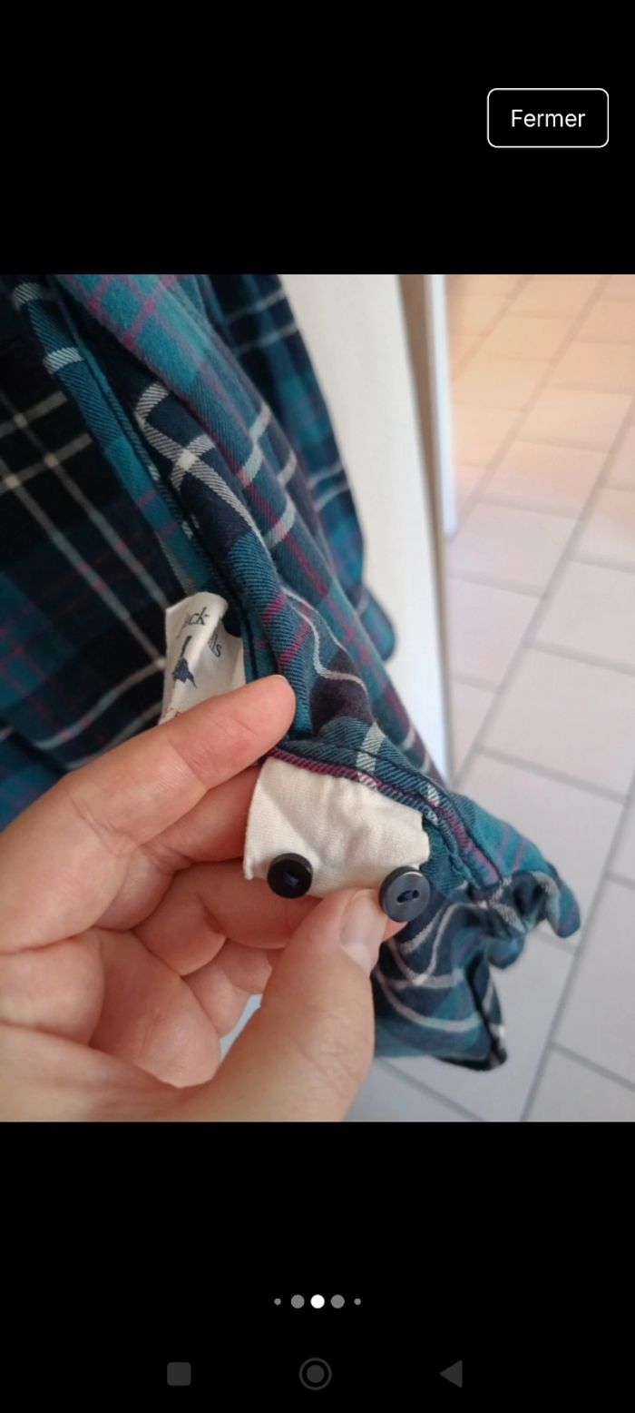 Chemise bleue jack willis taille M - photo numéro 5