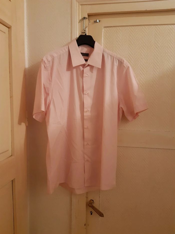 Chemise homme manche courte taille 43/44