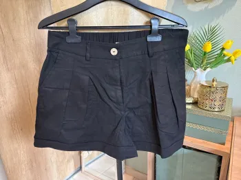 Joli short en lin femme XL