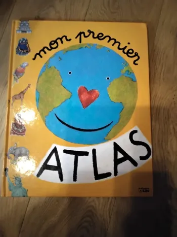 Livre mon premier atlas.