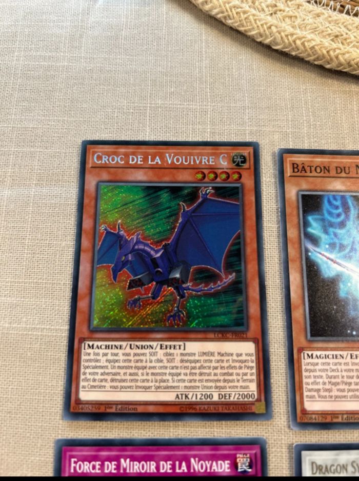Lot 8 cartes Yu-Gi-Oh! - photo numéro 2