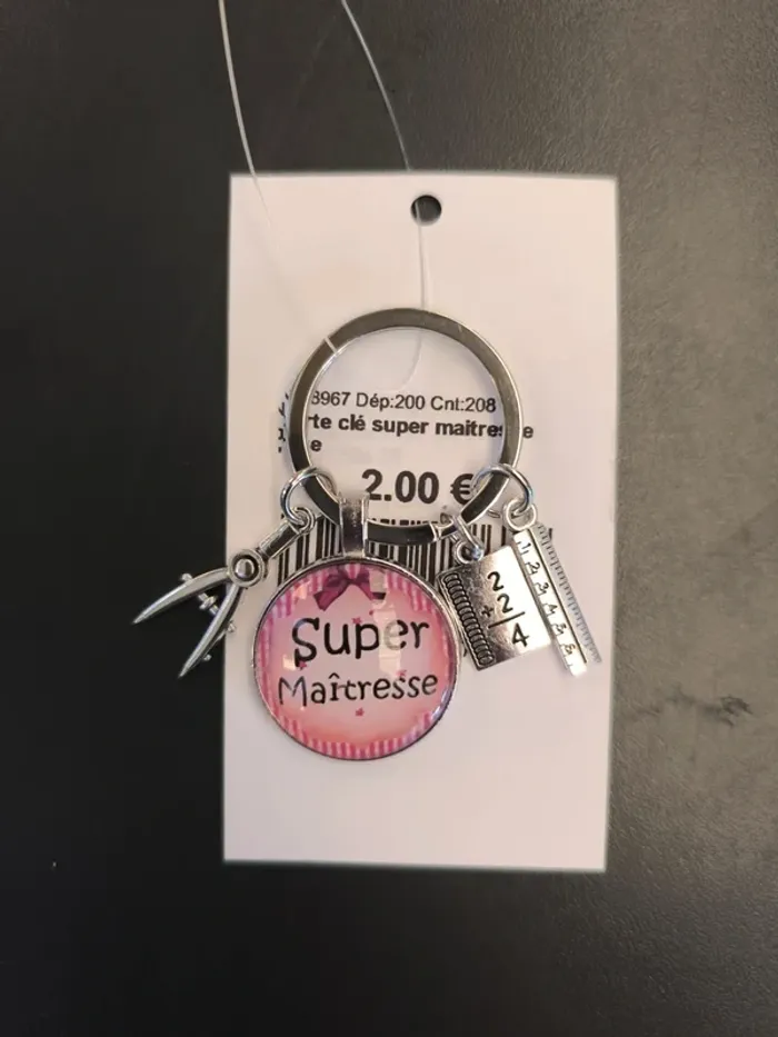 Porte clé super maîtresse