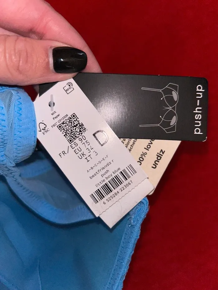 Soutien gorge undiz taille 90D - photo numéro 3