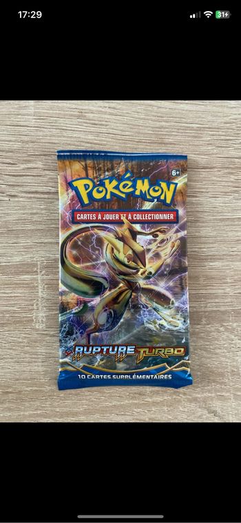 Booster pokemon rupture turbo neuf