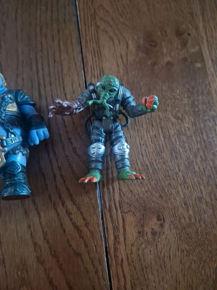 Lot de 3 figurines Chap Mei 1996 et 2001 guerriers - photo numéro 4