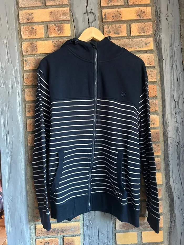 Veste à capuche zippé homme, taille L, Zoo York