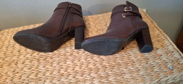 Botines cuir marron by botega 37 a talons - photo numéro 5
