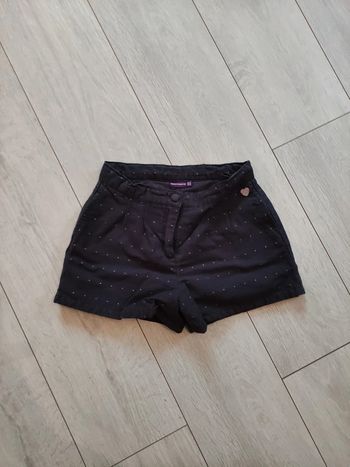 Short hiver épais sergent major fille 10 ans