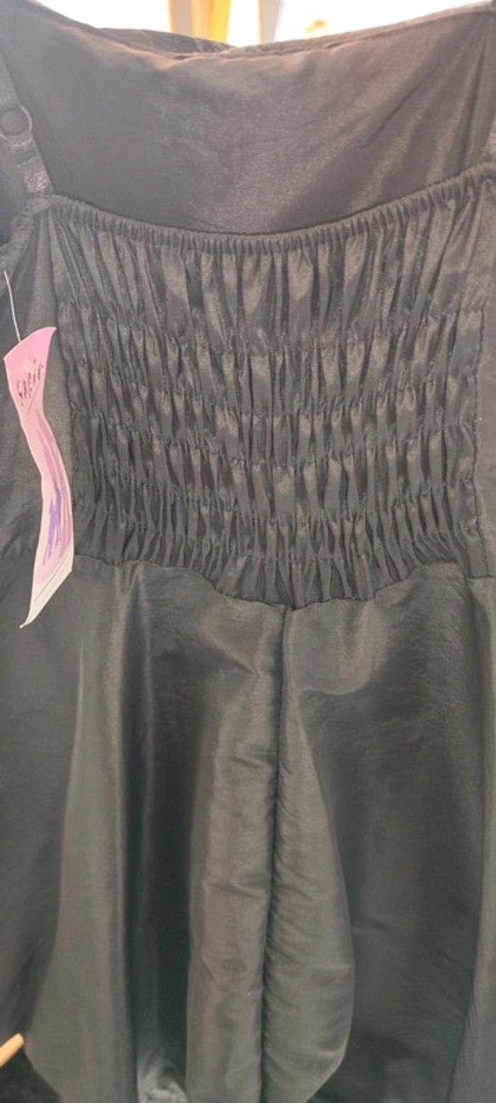 Superbe robe de cérémonie boule noire neuve - photo numéro 11