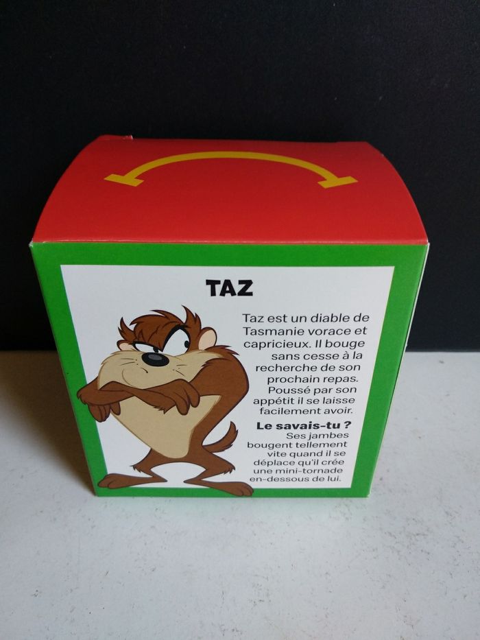 Figurine Looney Tunes Taz McDonald's 2020 - photo numéro 2