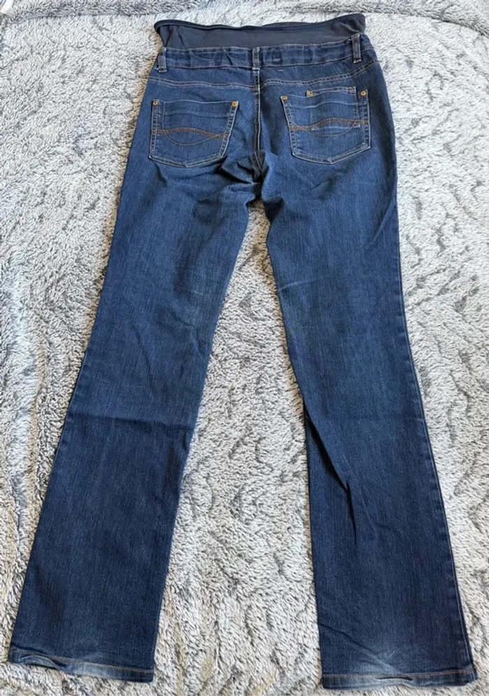 Jeans de grossesse coupe droite - taille 38 - photo numéro 4