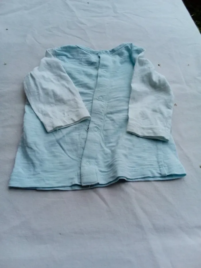 T shirt bleu orchestra 3 mois fille - photo numéro 4