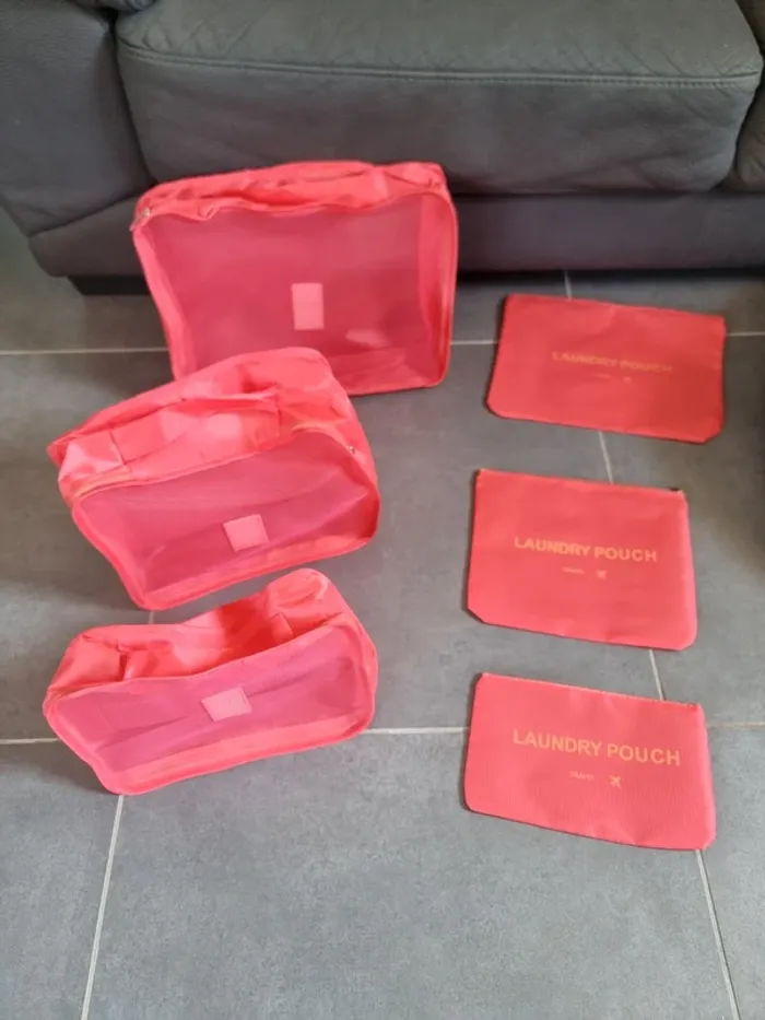 6 organisateurs de valise