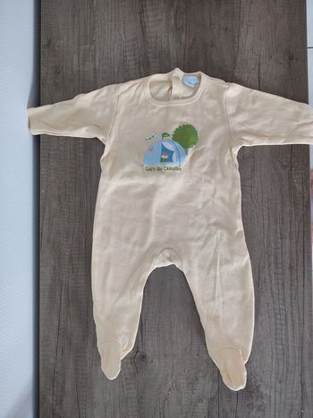 Pyjama jaune pâle 6 mois Tex Baby #6mois