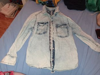 Chemise effet jean 5 ans