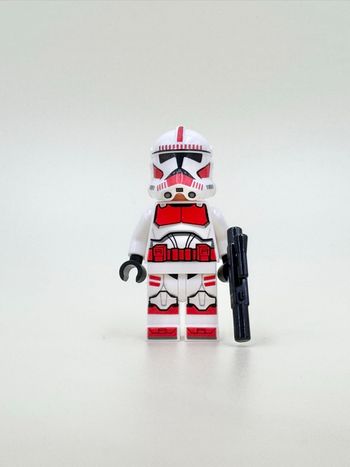 Lego Figurines Star Wars : Clone Shock Trooper et son fusil - NEUF
