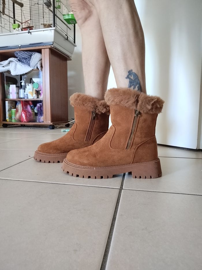 Bottes Fourrées Manoukian neuves - photo numéro 4