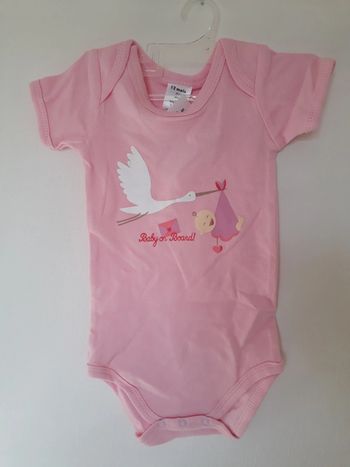 Body rose - 12 mois