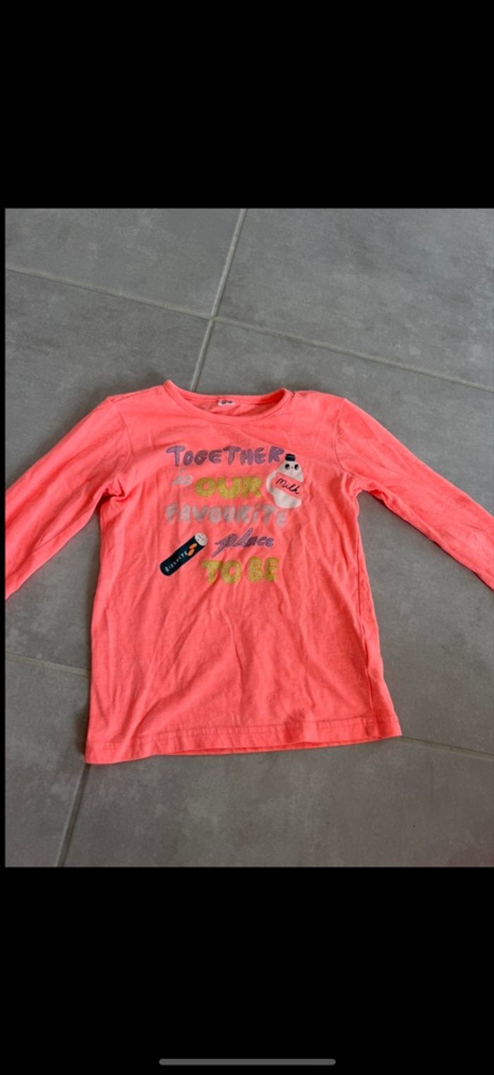 Tee shirt manches longues  8 ans - photo numéro 2