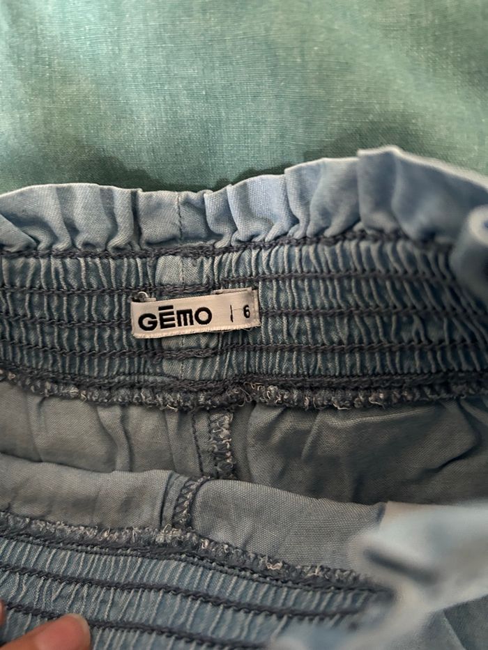 Short effet jeans gemo 6 ans - photo numéro 2